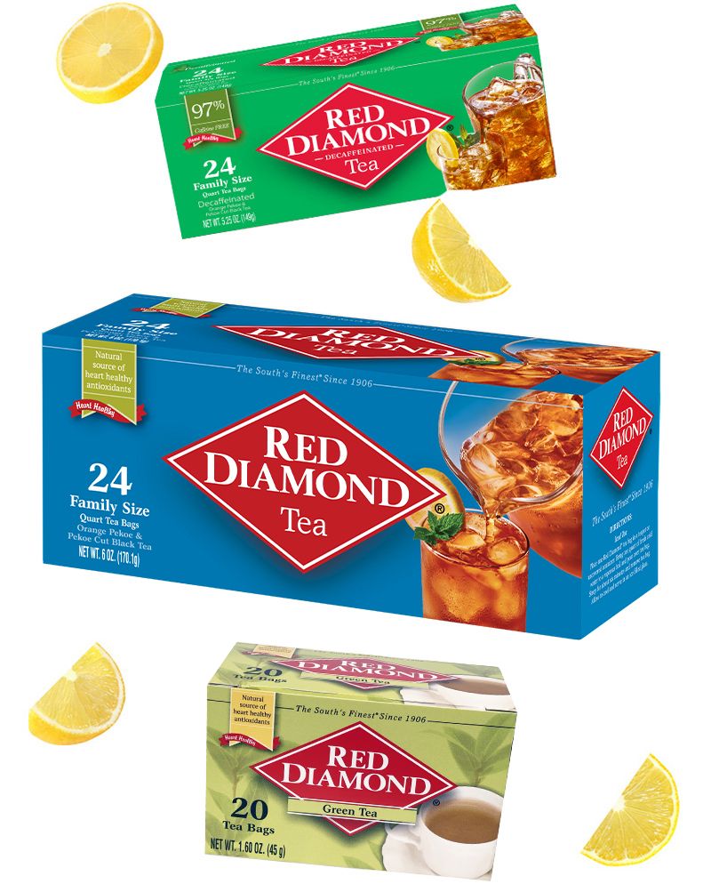 Red Diamond's Tea Bag Selection
